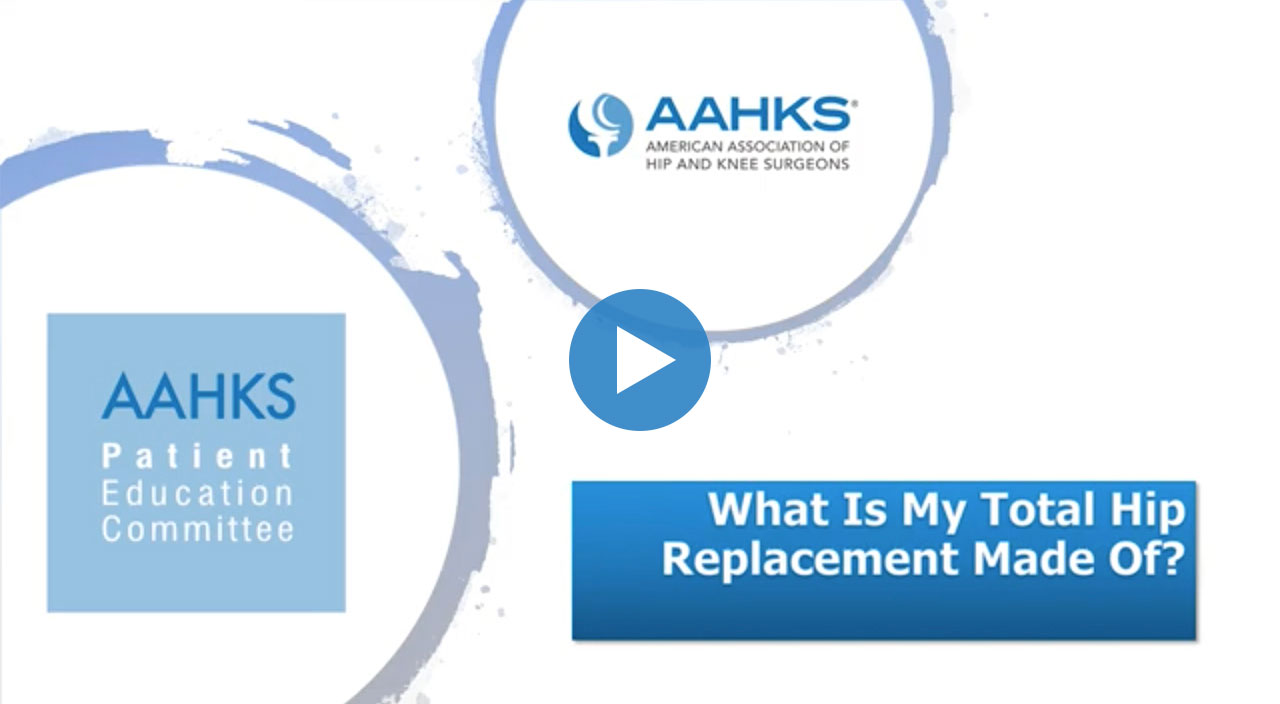 What is my hip replacement made of.